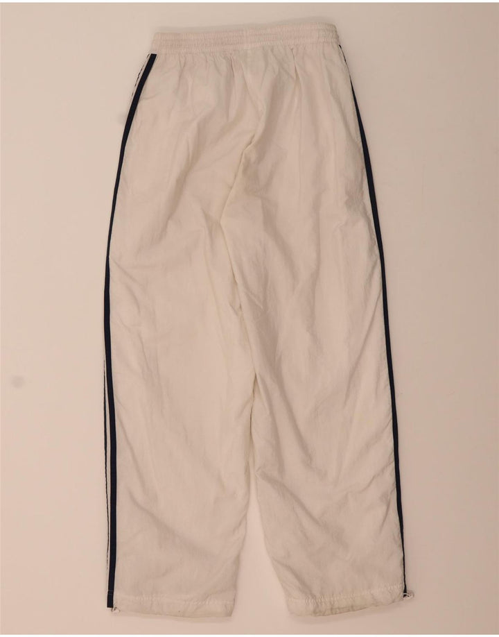 Calça de treino feminina Adidas UK 12/14 médio branco poliamida