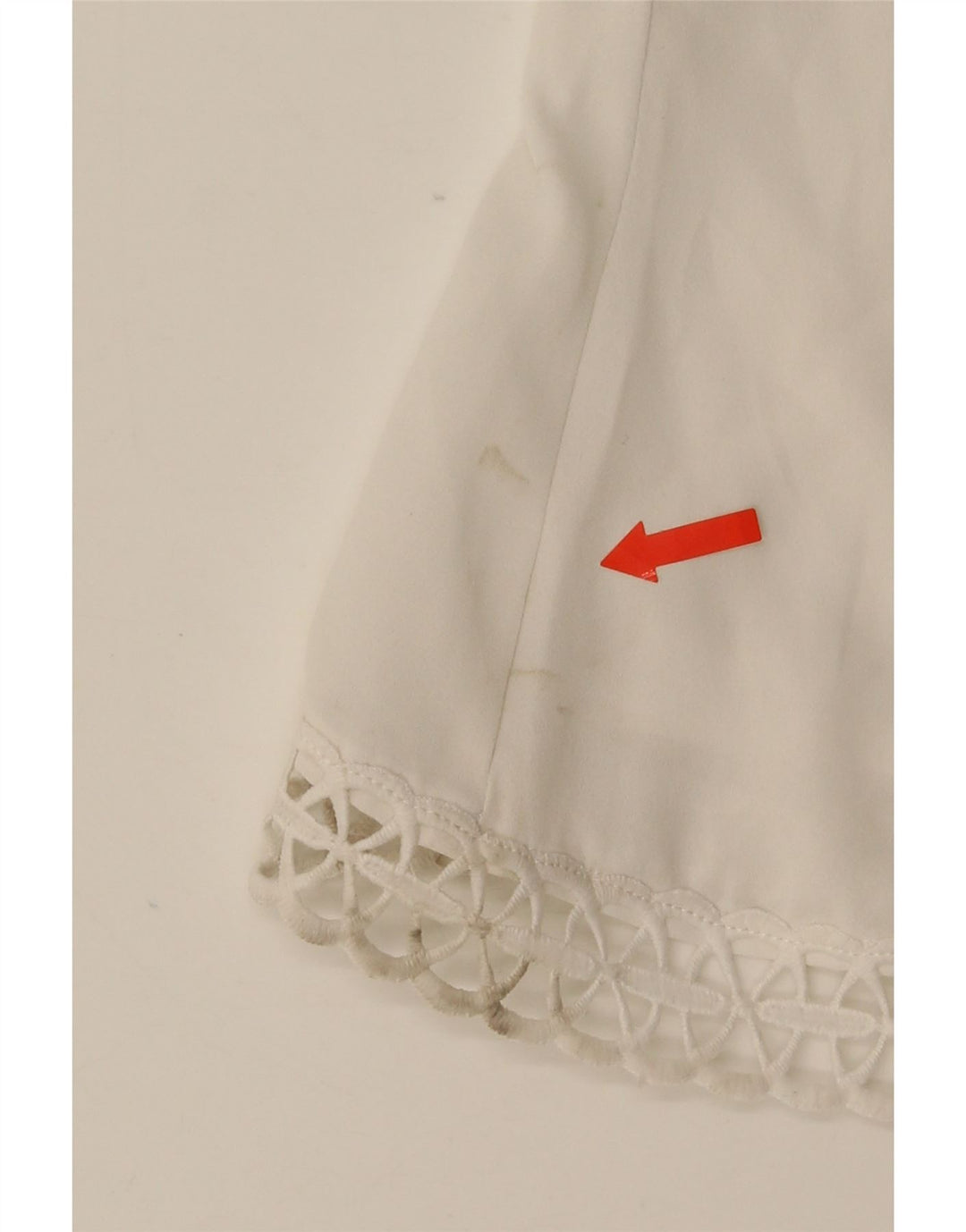 Blusa feminina Lipsy UK 6 XS poliéster floral branco