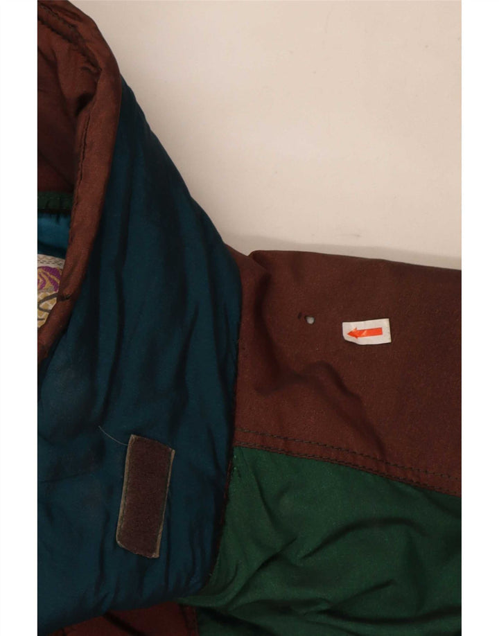 Jaqueta de esqui masculina Silvy IT 52 XL verde Colourblock poliéster