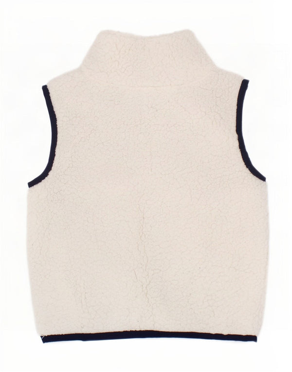 Colete de lã para meninas Tommy Hilfiger 6-9 meses branco colorblock