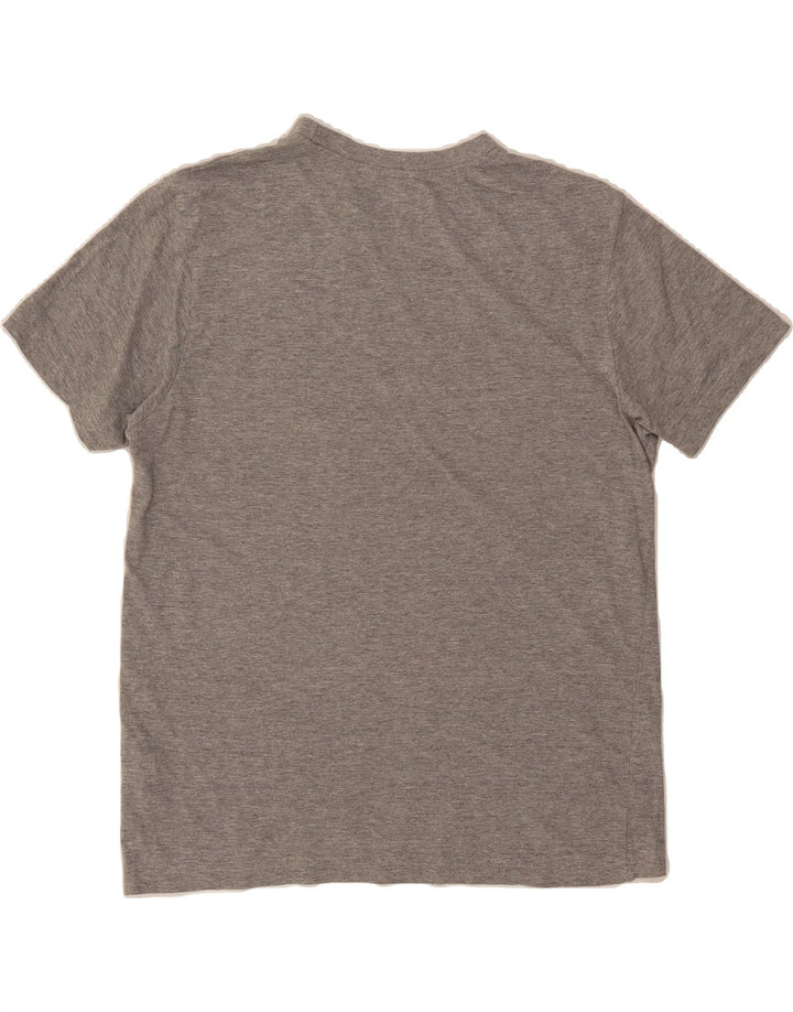 KAPPA Womens T-Shirt Top UK 16 Large Grey Cotton Vintage Kappa and Second-Hand Kappa from Messina Hembry 