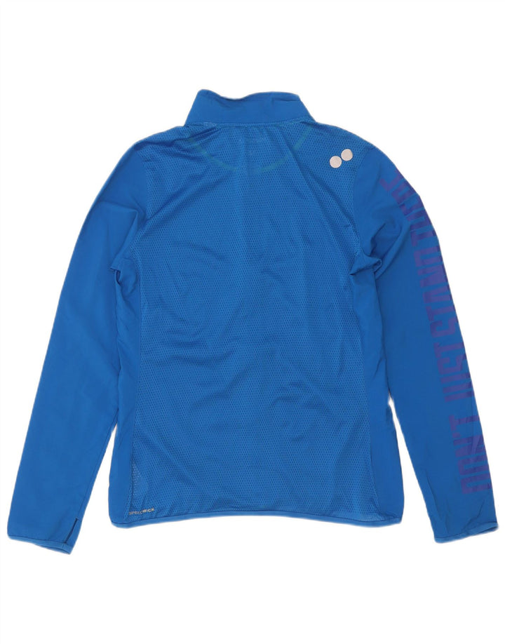 Jaqueta Reebok Boys Graphic Tracksuit Top 9-10 Anos Pequeno Azul Poliéster
