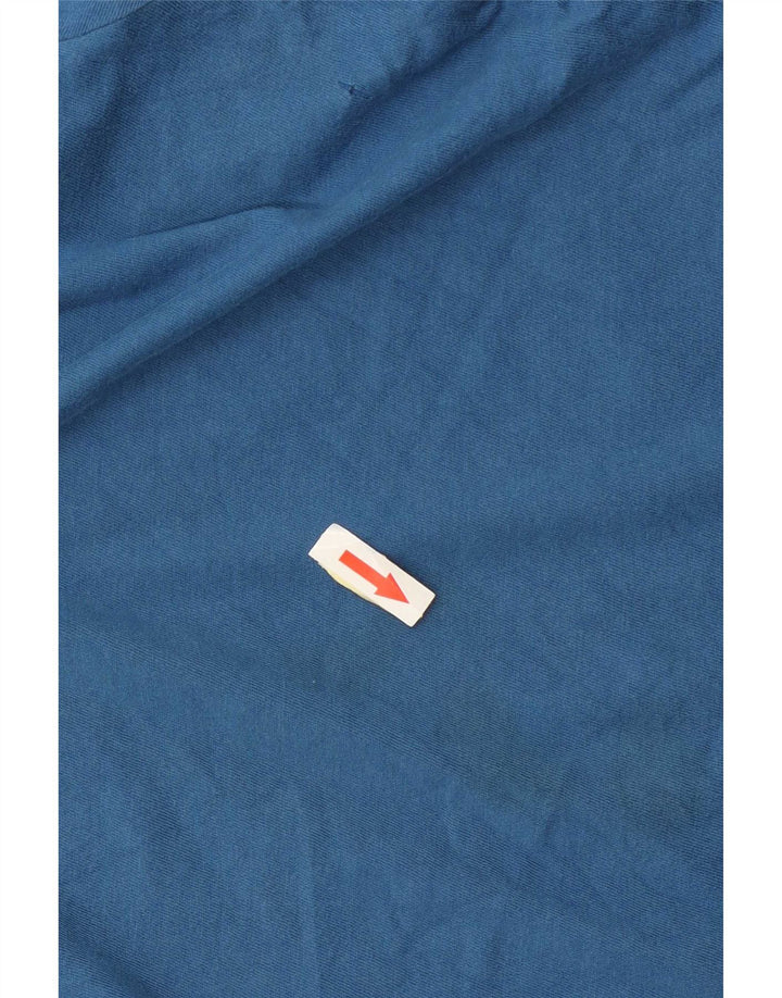 Camiseta masculina Nike grande algodão azul