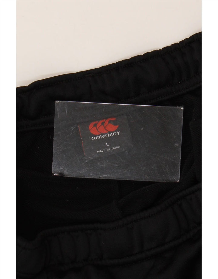 Calça de treino masculina CANTERBURY grande bloco colorido preto