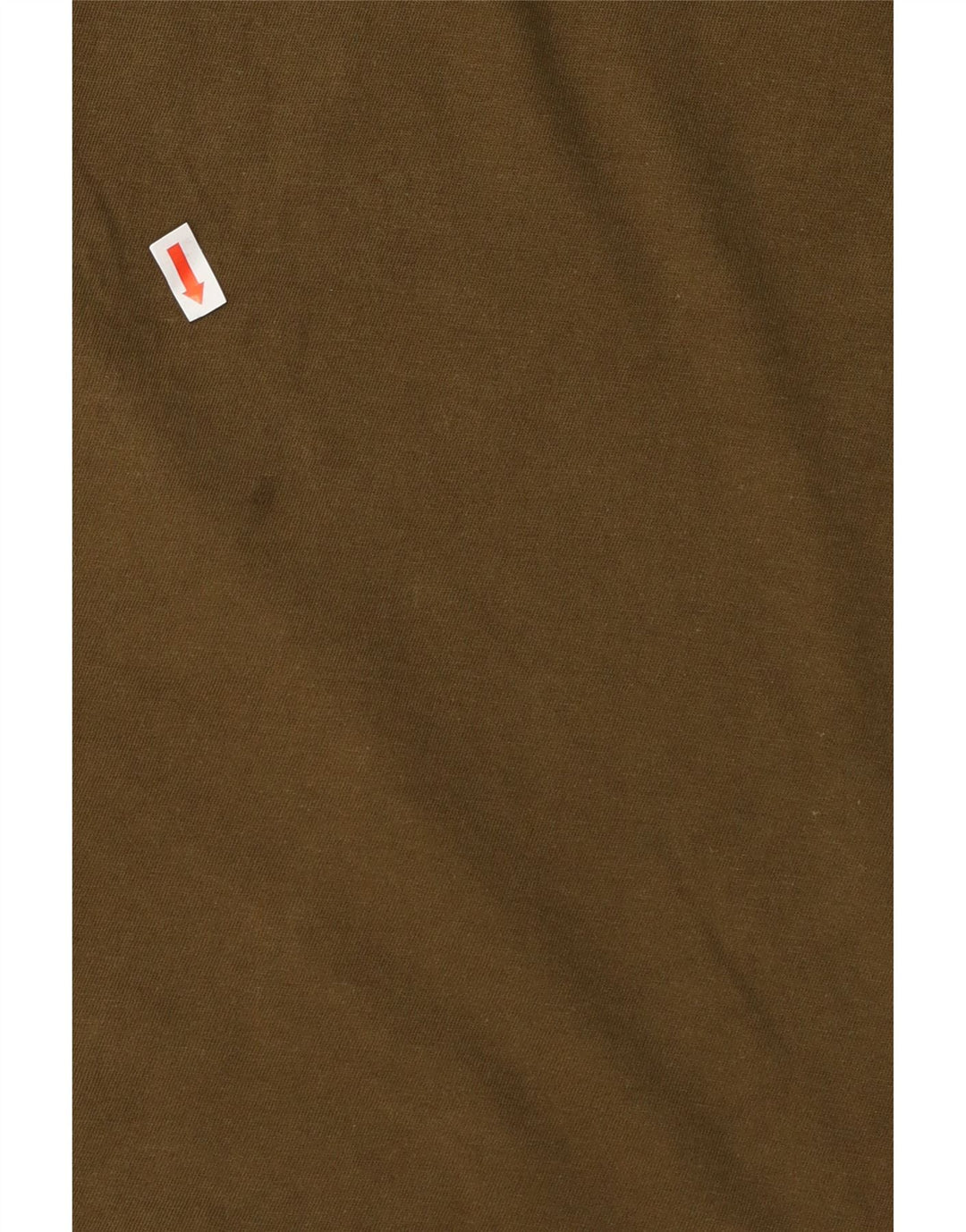 Camiseta masculina DKNY Top médio de algodão cáqui