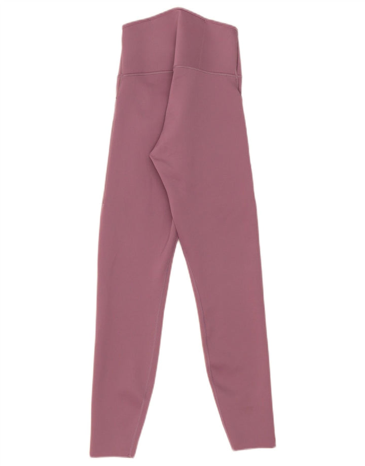 Leggings Nike Dri Fit Feminina UK 8 Pequenas Rosa Nylon