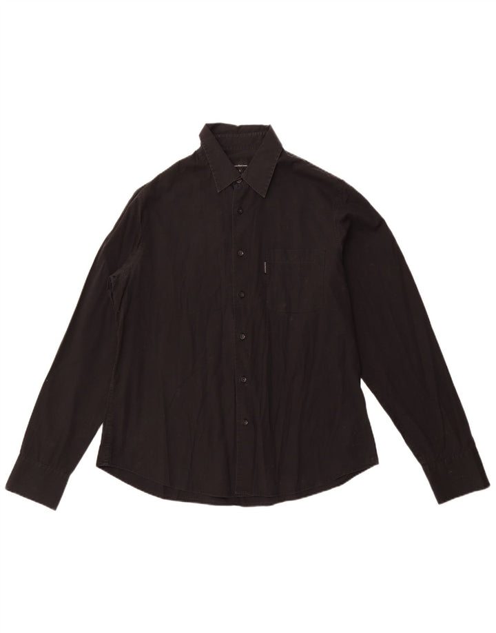 Camisa masculina CALVIN KLEIN grande preta
