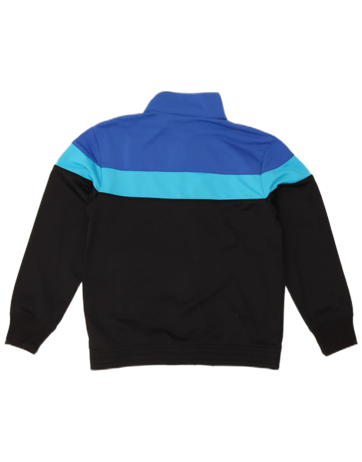Jaqueta Nike Boys Tracksuit Top 12-13 anos grande bloco colorido preto