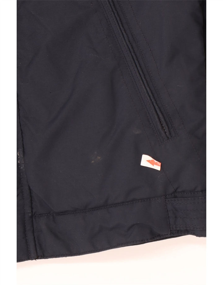 Casaco acolchoado com capuz North Sails Boys 5-6 anos azul marinho poliacrílico