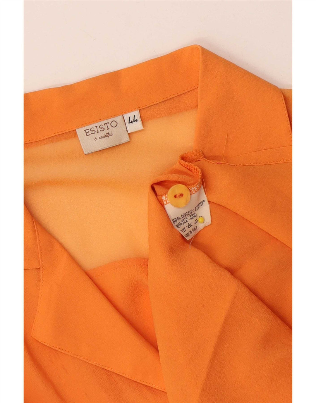 Blusa feminina Conbipel Esisto manga curta IT 44 médio laranja