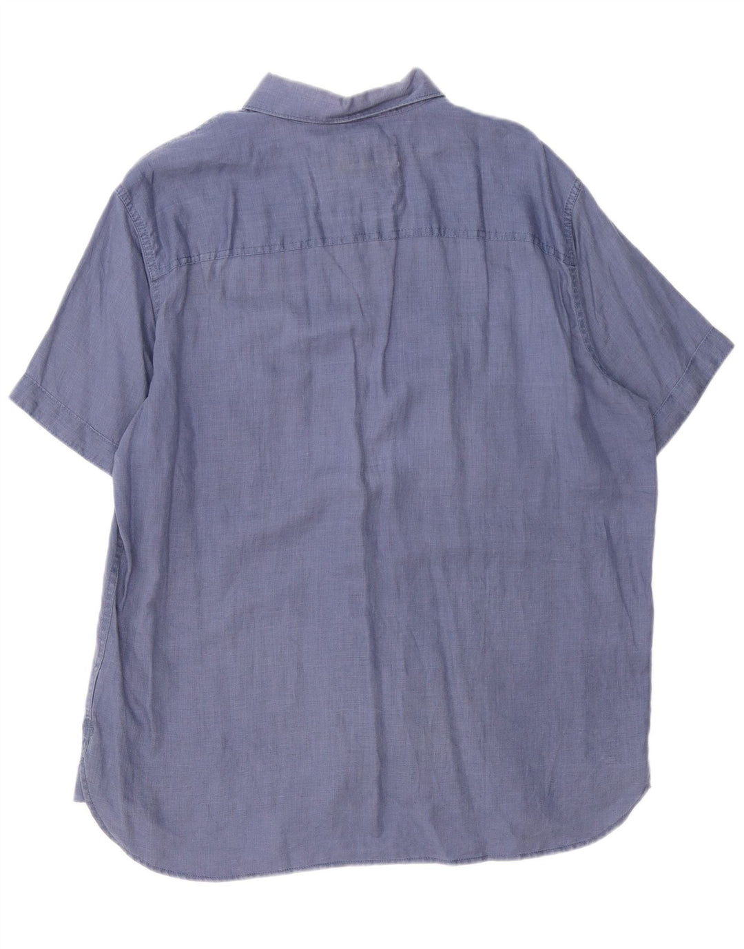 Camisa masculina de manga curta Slim Fit Timberland XL azul cânhamo