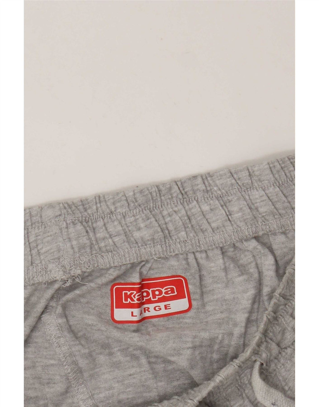 Shorts esportivos gráficos masculinos Kappa grandes cinza