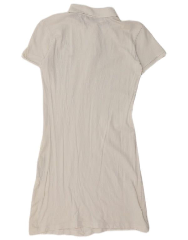 Vestido polo feminino Tommy Hilfiger UK 14 grande branco