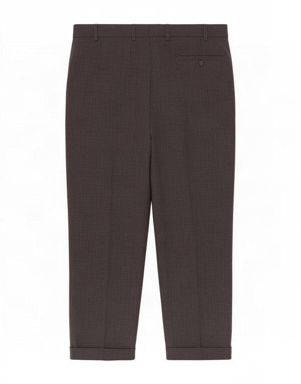 Calça masculina Marks & Spencer Pegged Suit W38 L29 cinza poliéster