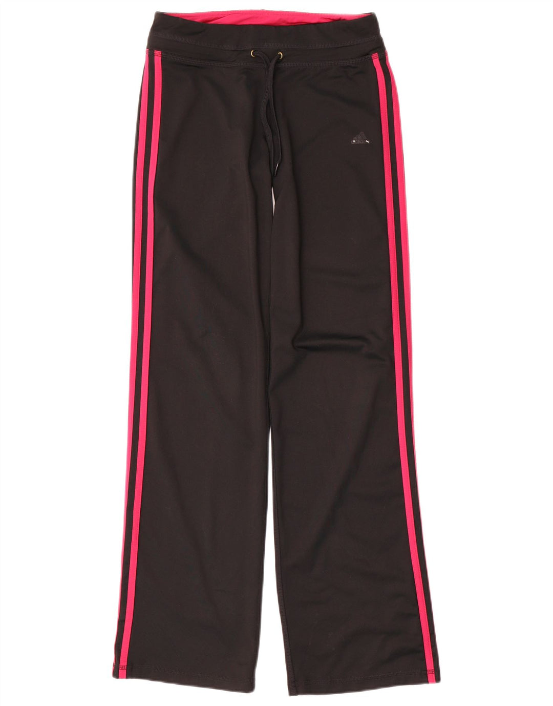 Calça Adidas Climalite Feminina UK 8/10 Pequena Poliéster Preta
