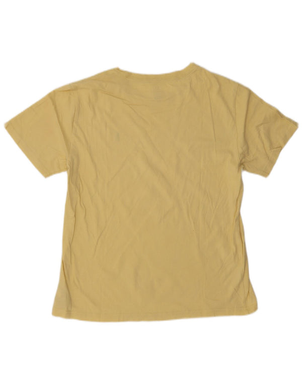 Camiseta masculina Polo Ralph Lauren grande algodão amarelo