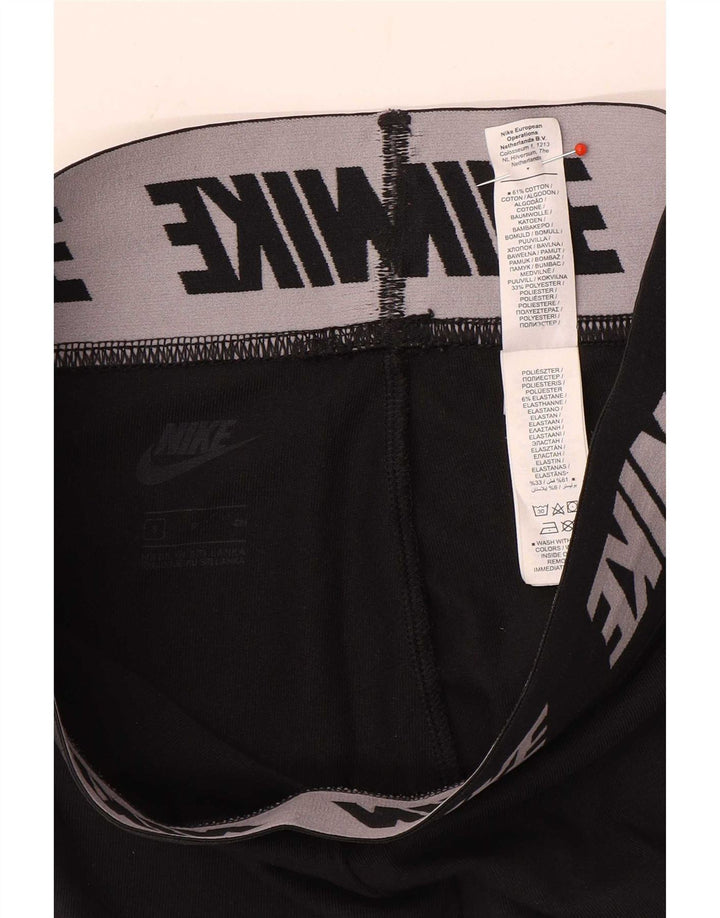 Leggings Nike Graphic Femininas UK 8 Pequenas Pretas