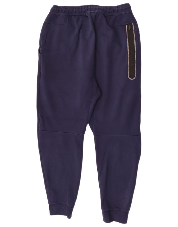 Calça de treino masculina Nike joggers médio azul marinho algodão