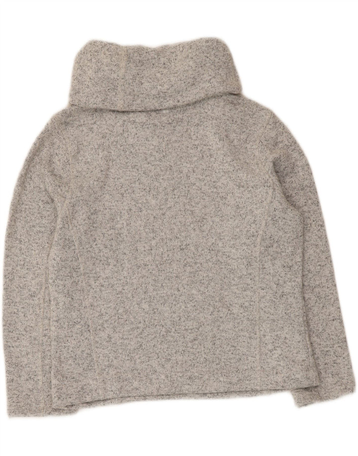 Blusa feminina Mountain Warehouse Crop Top UK 12 cinza médio manchado