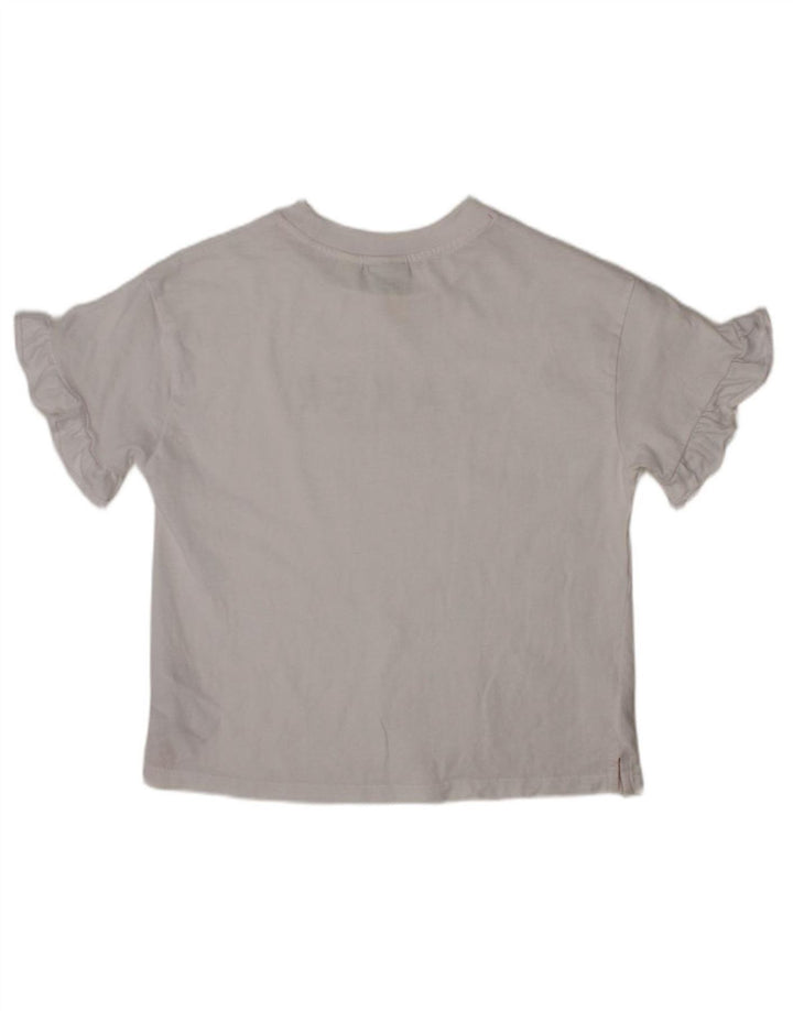 Camiseta gráfica feminina TED BAKER 7-8 anos algodão branco
