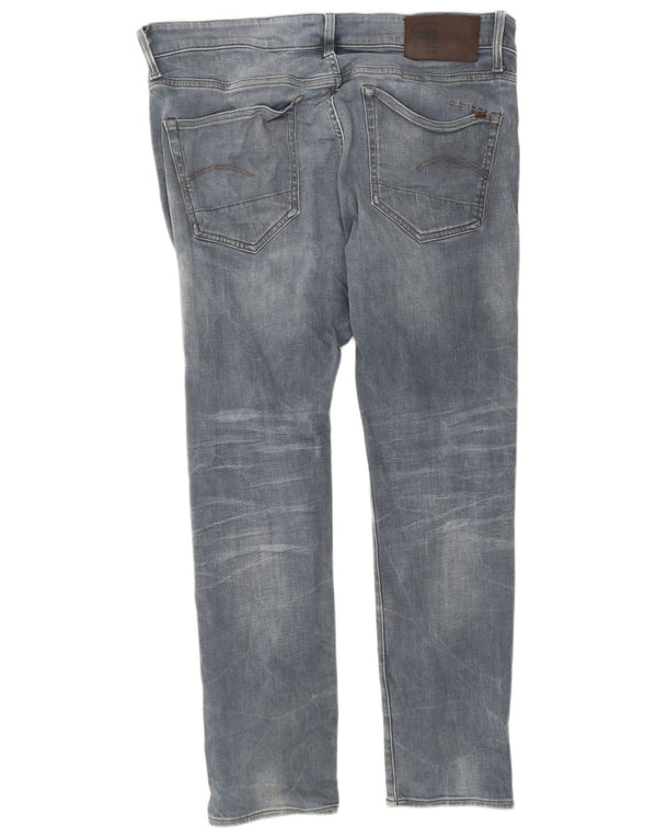 G-Star Masculino Slim Jeans W34 L30 Azul Poliéster