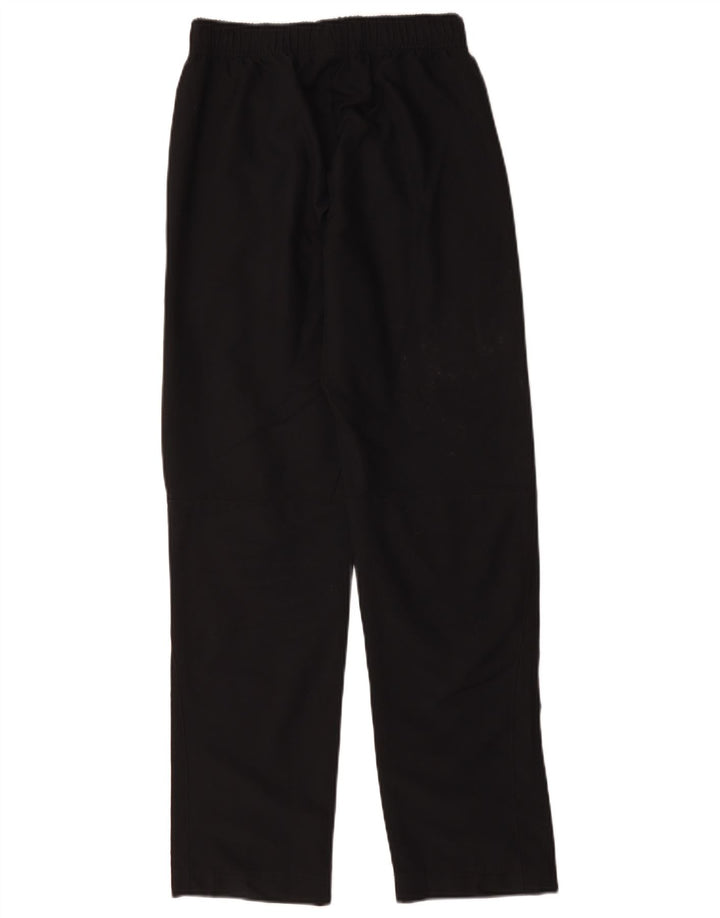 Calça de treino feminina NIKE Dri Fit UK 8 pequena preta poliéster