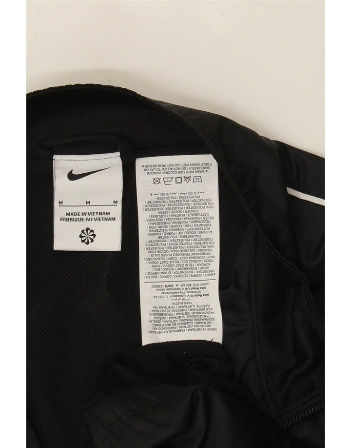 Nike Mens Tracksuit Top Jacket Médio Preto Poliéster
