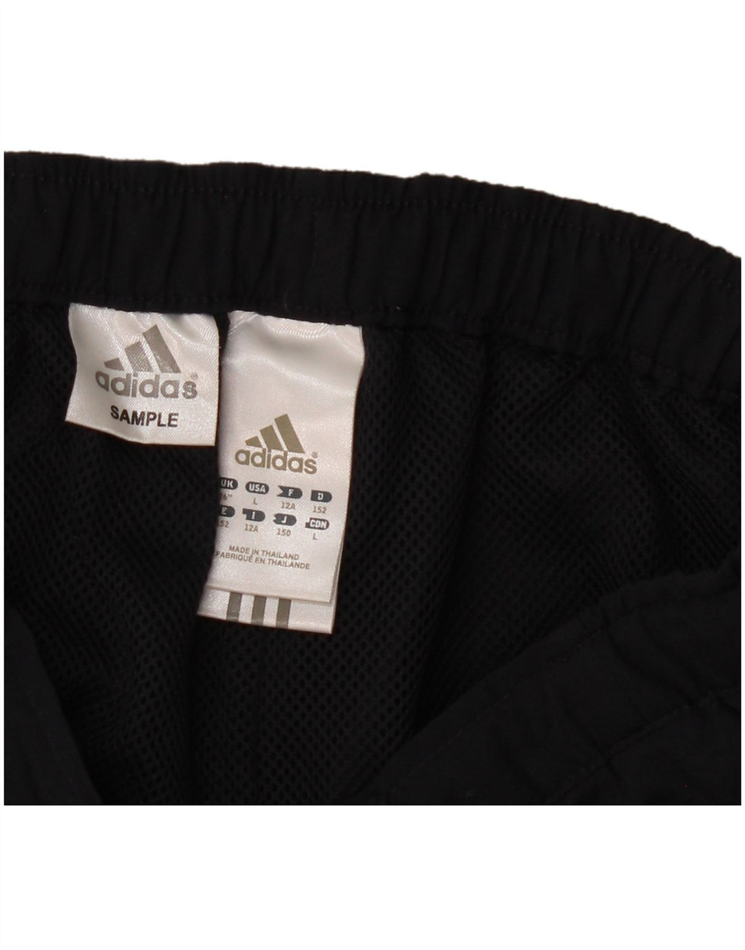 Calças de treino ADIDAS Menino 11-12 Anos Preto Poliéster