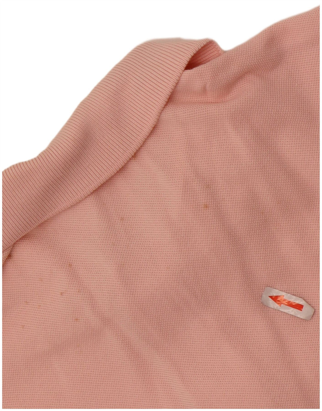 Camisa polo masculina Lacoste tamanho 5 grande algodão rosa