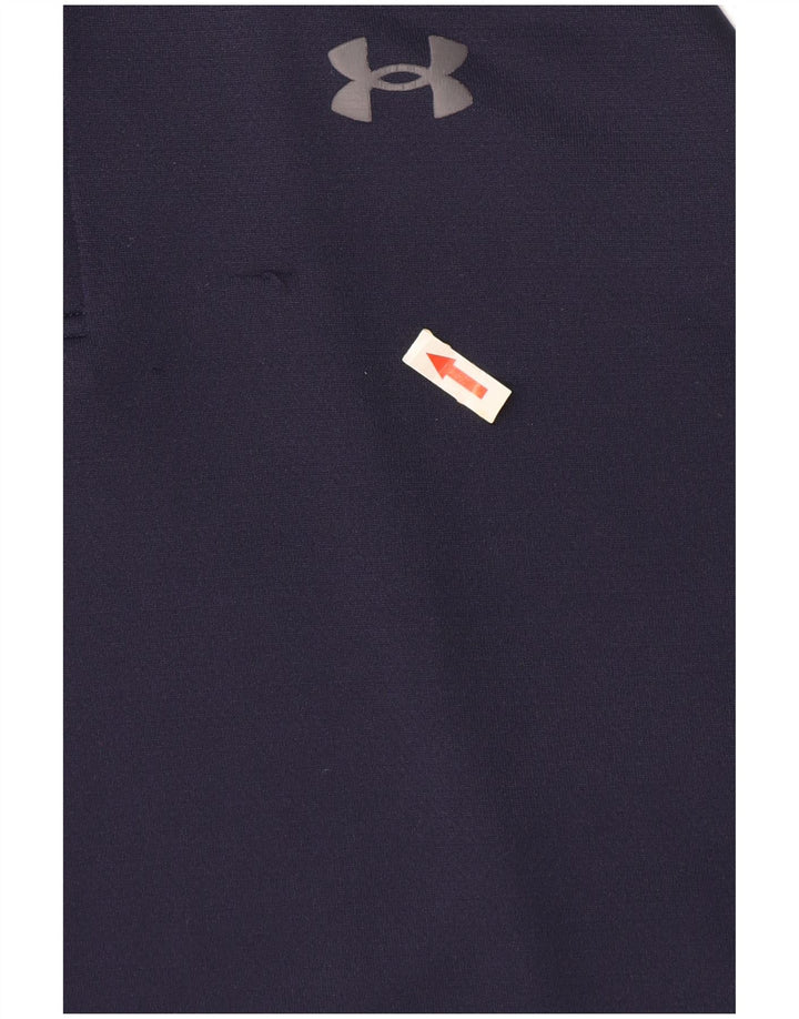 Camisa polo masculina Under Armour XL azul marinho poliéster