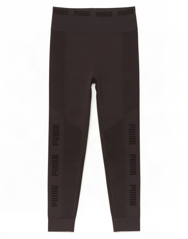 Calça esportiva feminina Puma Graphic Joggers UK 8 pequena preta