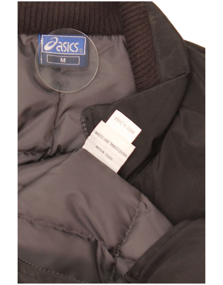 Jaqueta acolchoada masculina Oasis UK 38 nylon preto médio
