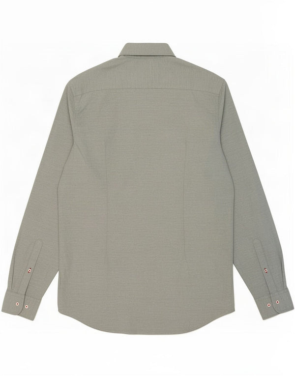 Camisa masculina Tommy Hilfiger Slim Fit XL algodão verde