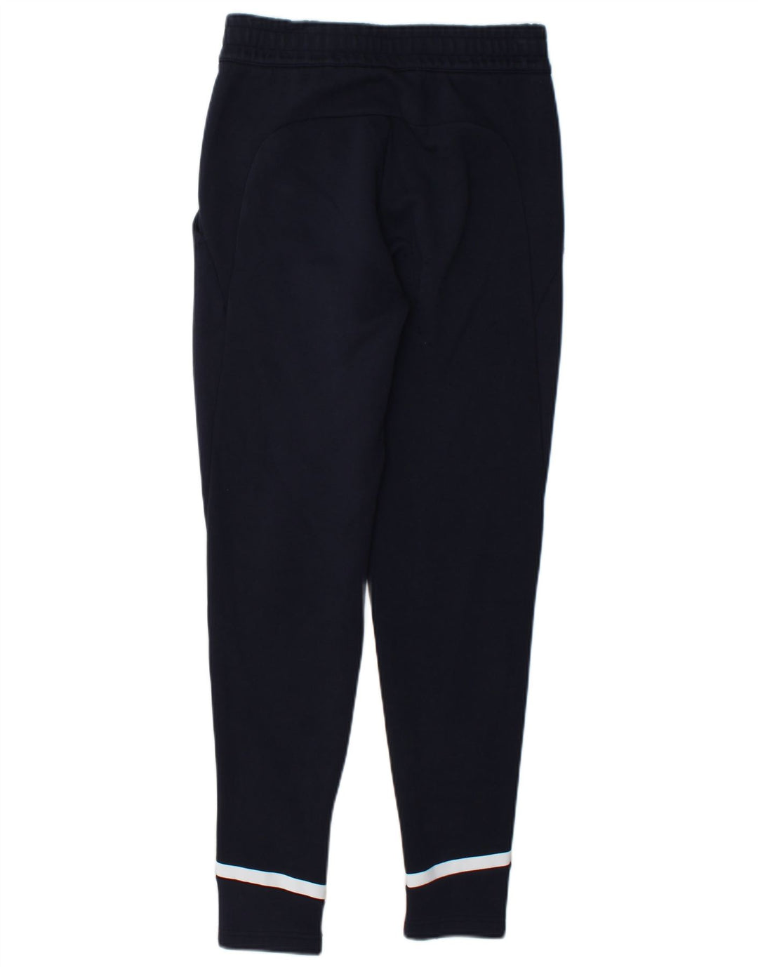 Calça de treino masculina Adidas pequena azul marinho colorblock