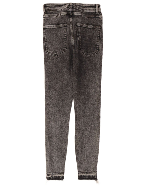Calça jeans skinny feminina Zara EU 36 XS W26 L27 cinza