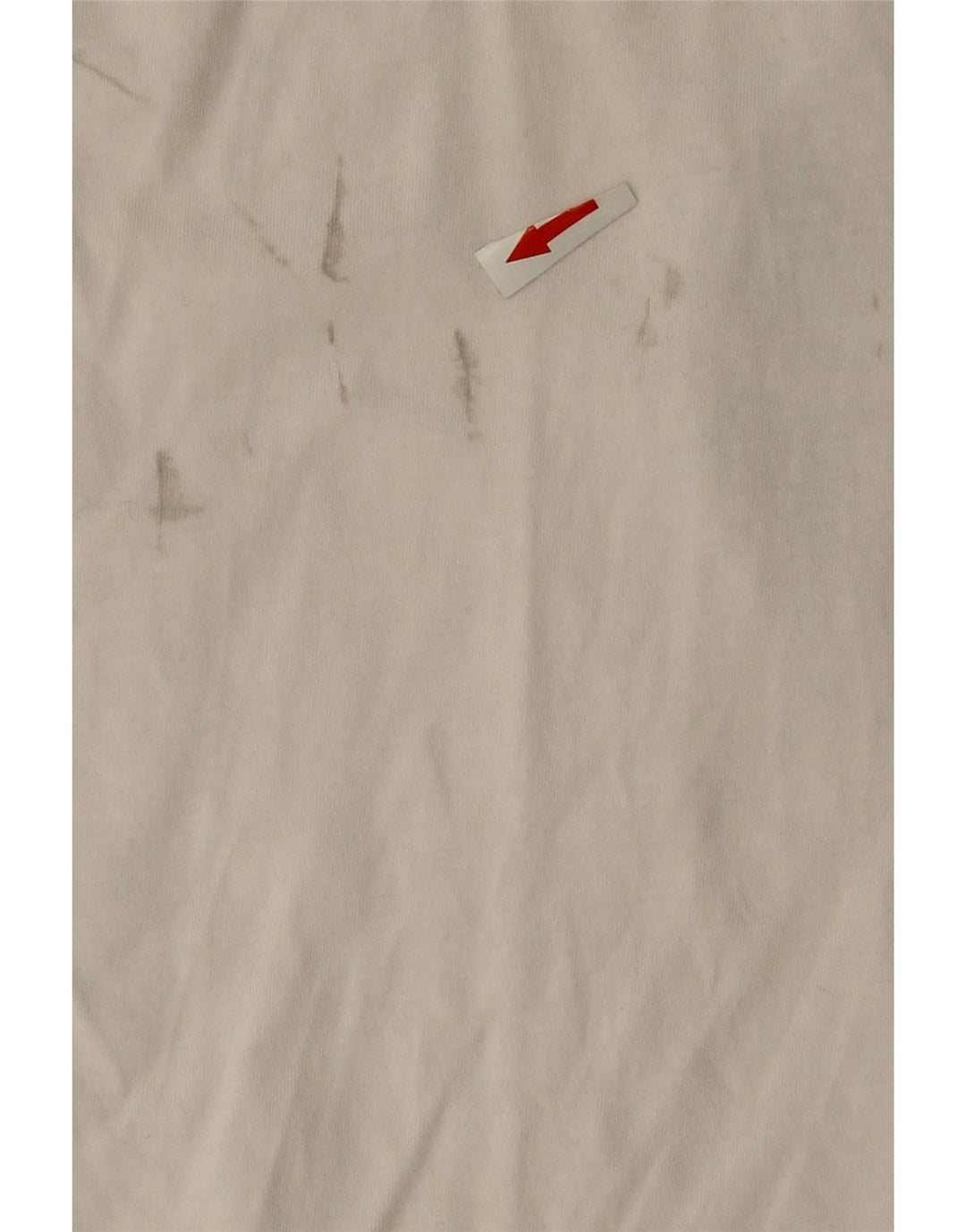 Tommy Hilfiger Camiseta masculina gráfica grande algodão branco