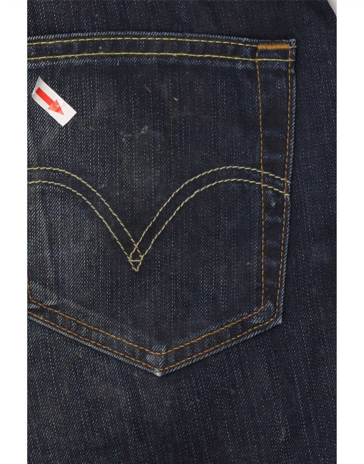 Calça jeans masculina Levi's 765 Flared W32 L30 azul marinho algodão