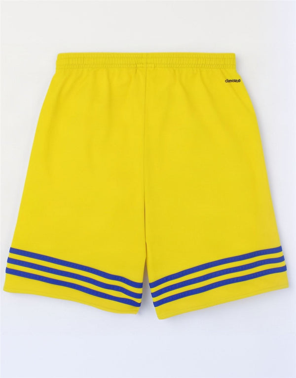 Adidas Menino Climalite Sport Shorts 13-14 Anos XL Amarelo Colorblock