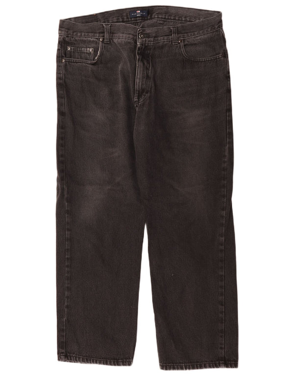 Jeans Marks & Spencer masculino Blue Harbor Straight W40 L29 algodão preto