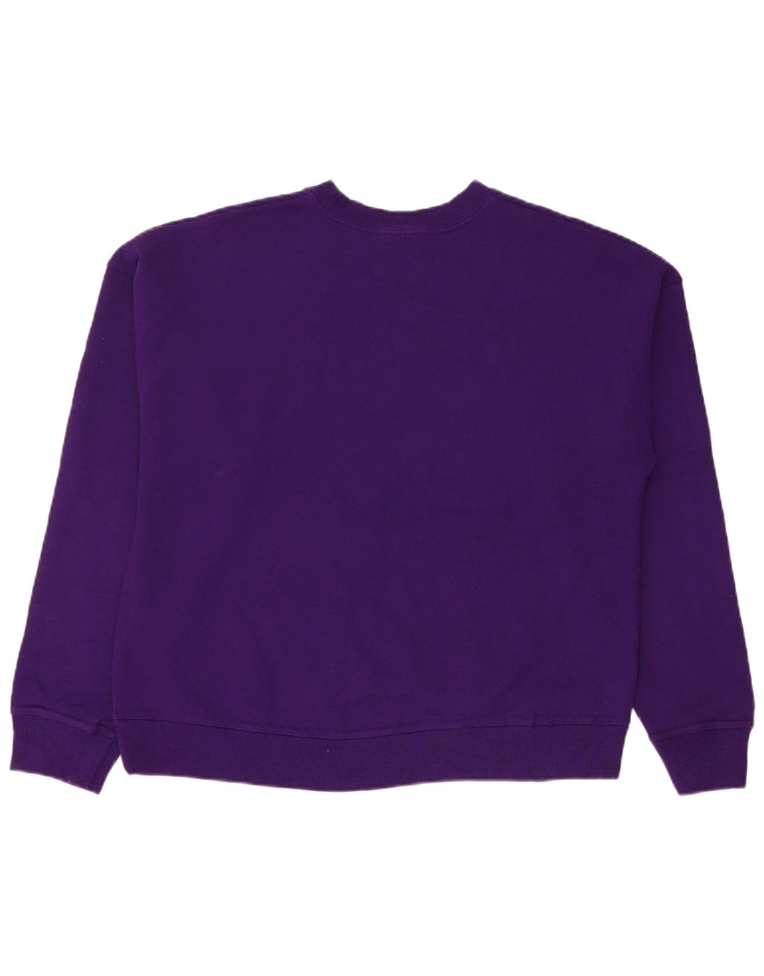 Champion moletom feminino jumper UK 14 algodão roxo médio