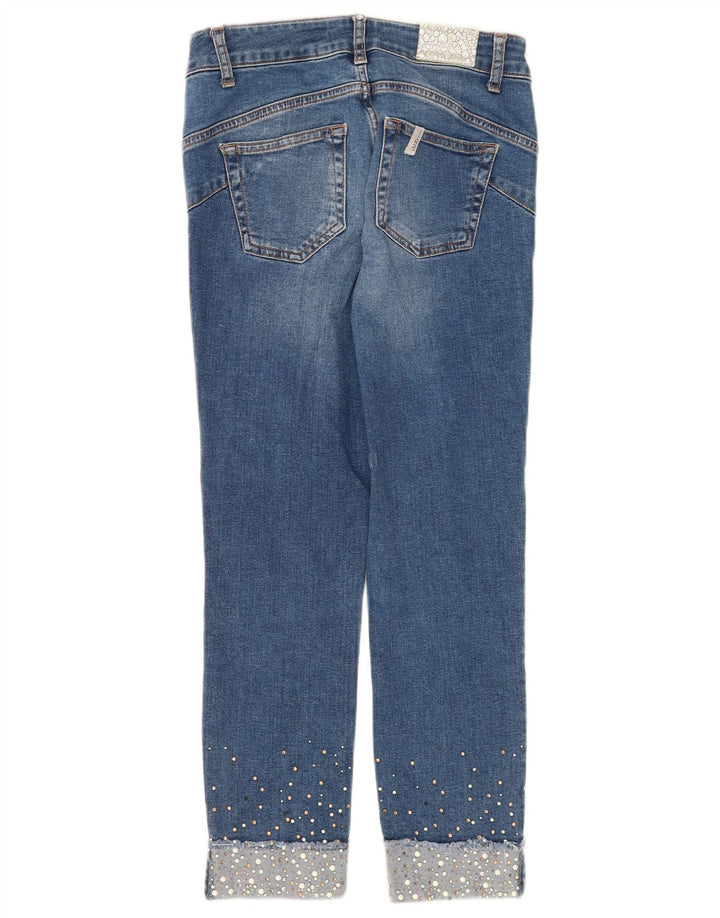 Calça jeans feminina Liu Jo W28 L25 azul