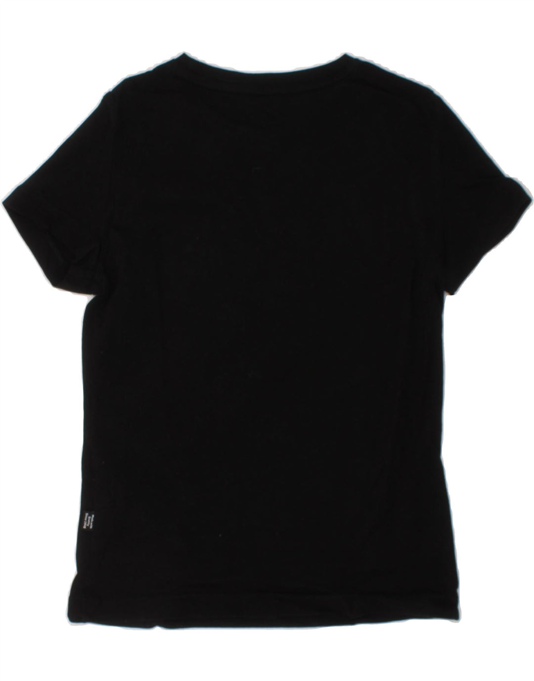 PUMA Boys Graphic T-Shirt Top 7-8 Years Black Cotton Vintage Puma and Second-Hand Puma from Messina Hembry 