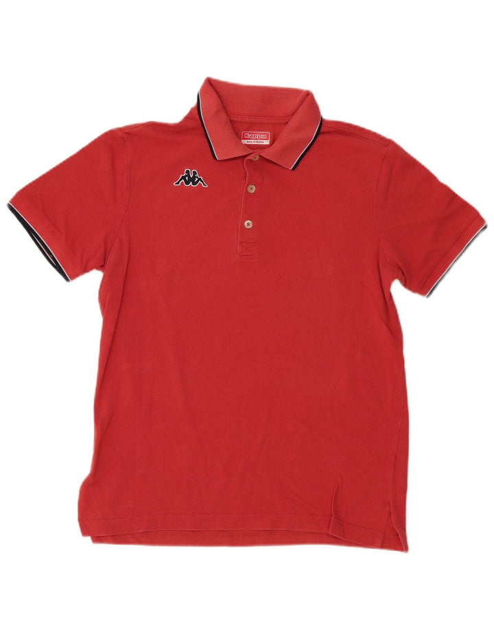 Camisa polo masculina Kappa vermelha média