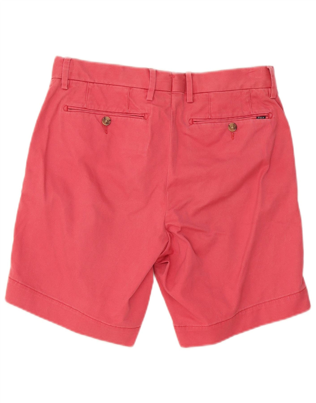 Shorts chino masculino RALPH LAUREN W30 algodão rosa médio