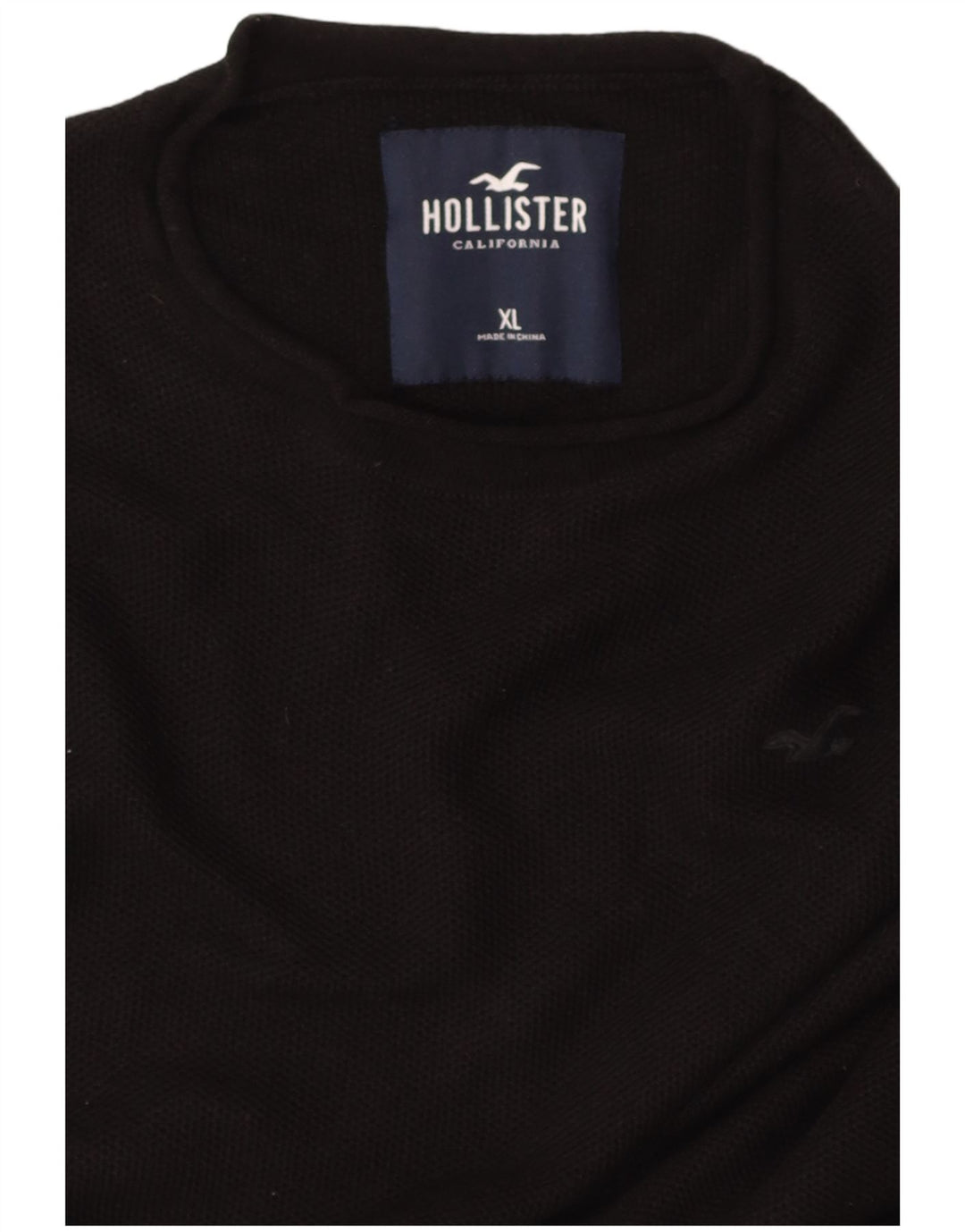 Camiseta masculina HOLLISTER XL preta