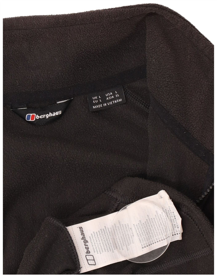 Jaqueta de lã masculina Bergans UK 40 grande poliéster marrom