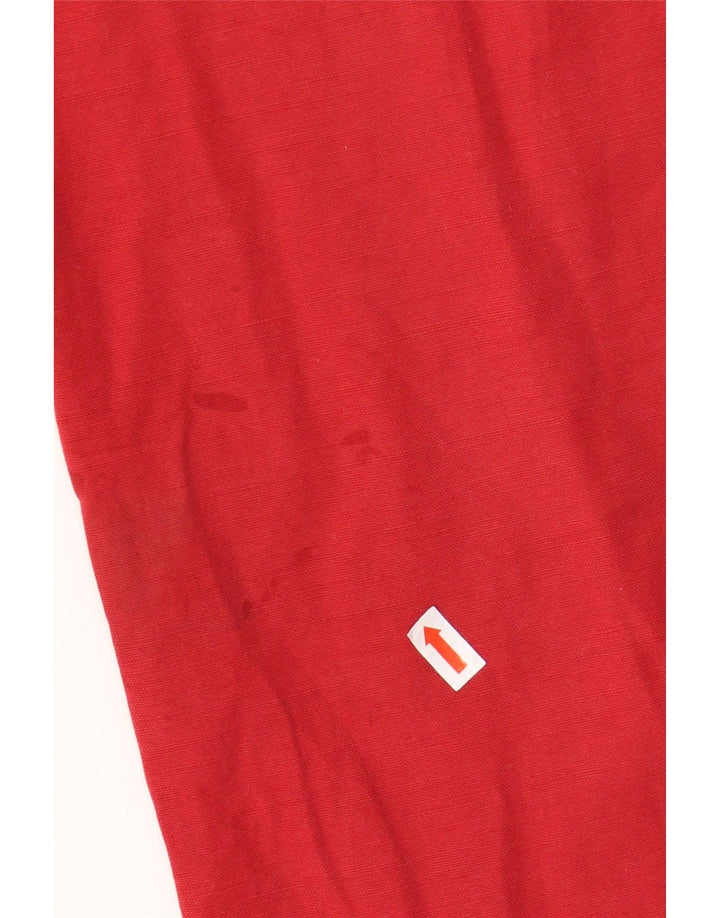 GANT Mens Regular Fit Calça Casual W30 L36 Algodão Vermelho