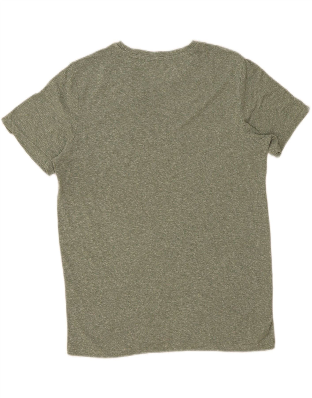 Camiseta gráfica masculina Jack & Jones, poliéster pequeno manchado verde