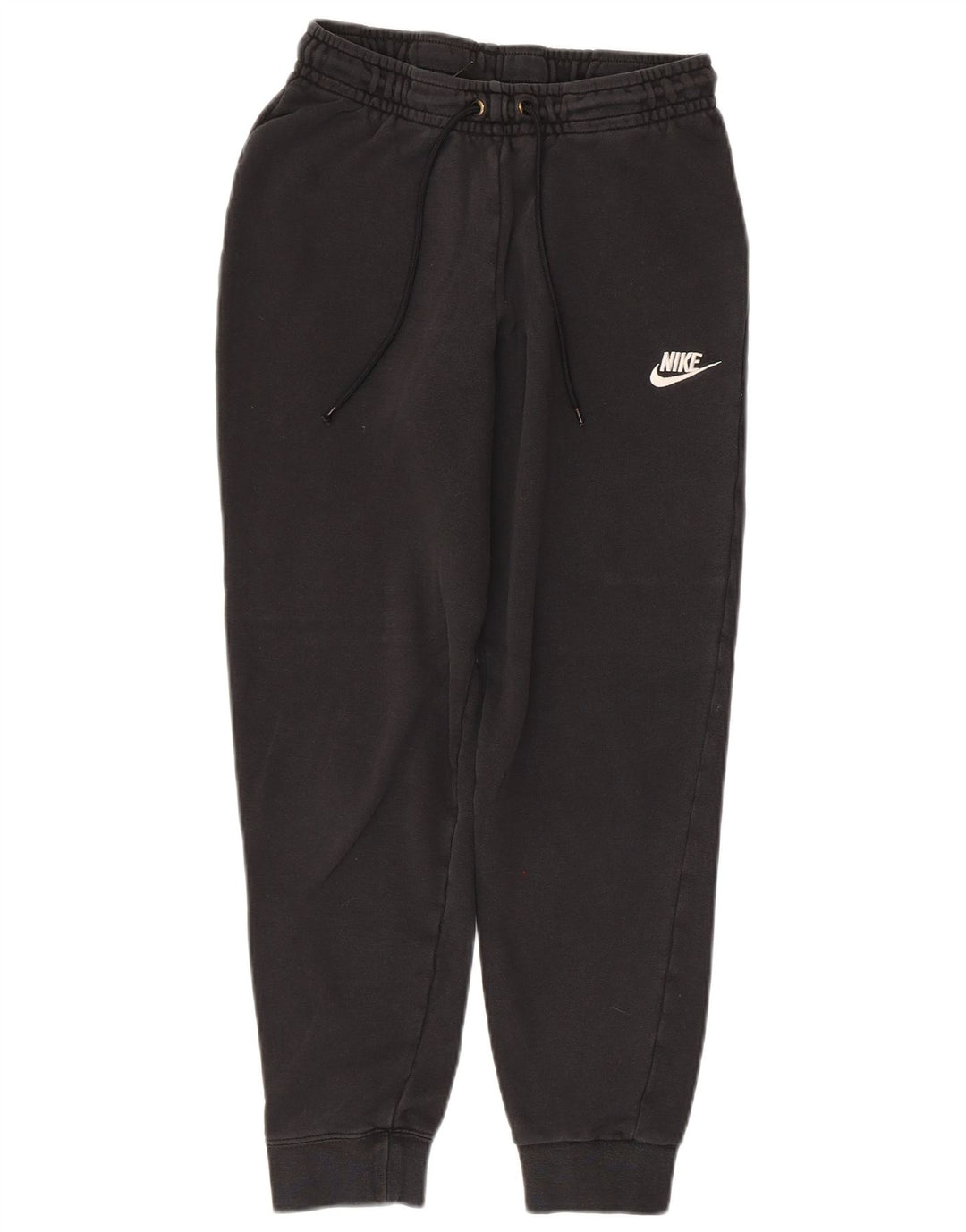 Nike masculino colheita calças de treino joggers pequeno algodão preto