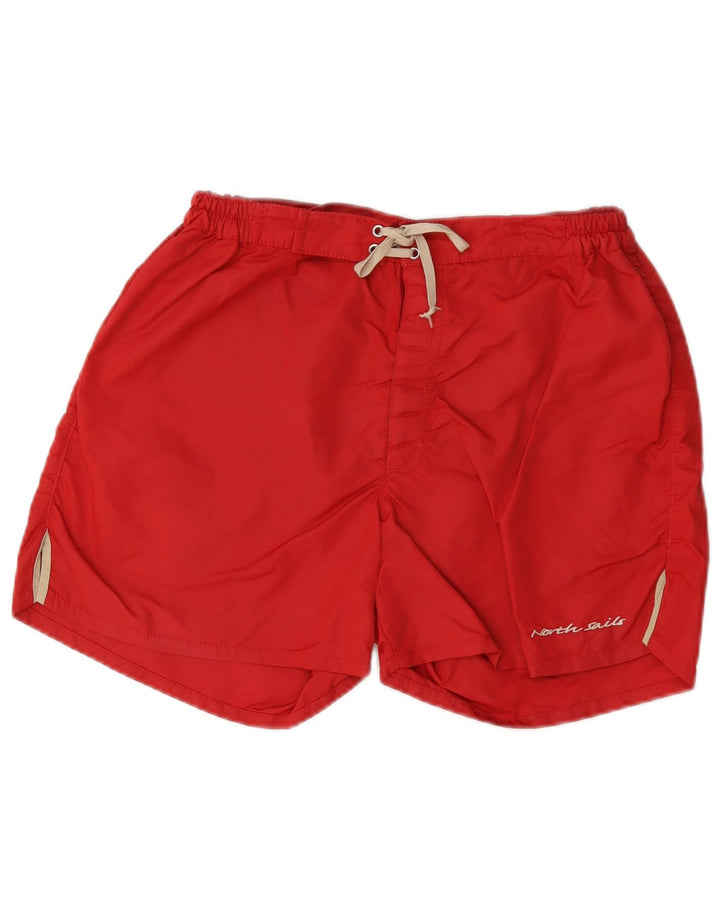 Shorts de natação masculino North Sails médio vermelho poliamida